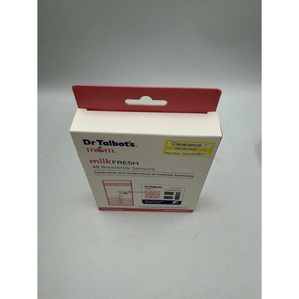 Dr Talbot's Mom MilkFresh Breastmilk Freshness Sensors 4 boxes (192 Sensors) NEW